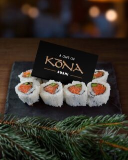 Know a sushi lover? Get them a KōNA gift card! From now until Dec. 31st:
🍣 Buy $50 & get $55
🍣 Buy $75 & get $85
🍣 Buy $100 & get $120
Purchase at any KōNA location:
📍 Walkerville - 1801 Wyandotte Street E.
📞 (519) 997-4638
📍 LaSalle - 5965 Malden Rd.
📞 (519) 969-9696
📍 Lakeshore - 1224 County Rd. 22
📞 (519) 727-3333
📍 Tecumseh - 11977 Tecumseh Rd E.
📞 (519) 735-8333
__________
#giftcards #konasushi #sushi #new