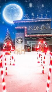 Merry Christmas from all of us at KōNA! Reminder are closed today but back tomorrow to serve you ❤️🎄🍣