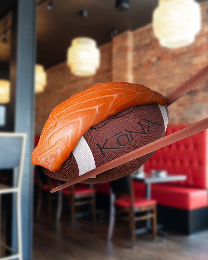 This is your sign to order sushi for the Super Bowl tonight 🏈🍣

Skip the usual game-day food. Order KŌNA.

#SuperBowl #sushi #allyoucaneatsushi #konasushi