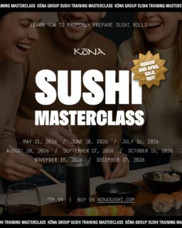 Our March and April classes have SOLD OUT 🧑🏻🍳🍣 Don’t miss our 2026 Masterclass events - see below for spots available:
May - 11 spots left
June - 9 spots left
July - 14 spots left
August - 16 spots left
September - 16 spots left
October - 16 spots left
November - 16 spots left
December - 16 spots left
At the class you’ll:
🎌 Learn how to properly prepare sushi rolls
🍱 Create your own custom masterpieces
🥢 Enjoy ALL YOU CAN EAT sushi
🎁 Take home a FREE KōNA rolling mat
📍 KōNA Lakeshore
💰 $79.99 per person
Buy online at the link in our bio or visit:
https://www.konasushi.com/events/
____
#yqg #sushi #sushidate #sushimaking #konasushi