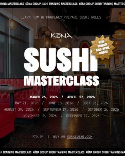 NEW March and April classes have been ADDED since the other’s sold out so fast! 🧑🏻‍🍳🍣 See below for spots available:

March - 13 spots left
April - 16 spots left
May - 10 spots left
June - 9 spots left
July - 14 spots left
August - 16 spots left
September - 16 spots left
October - 16 spots left
November - 16 spots left
December - 16 spots left

At the class you’ll:

🎌 Learn how to properly prepare sushi rolls
🍱 Create your own custom masterpieces
🥢 Enjoy ALL YOU CAN EAT sushi
🎁 Take home a FREE KōNA rolling mat

📍 KōNA Lakeshore
💰 $79.99 per person

Buy online at the link in our bio or visit:
https://www.konasushi.com/events/
____

#yqg #sushi #sushidate #sushimaking #konasushi